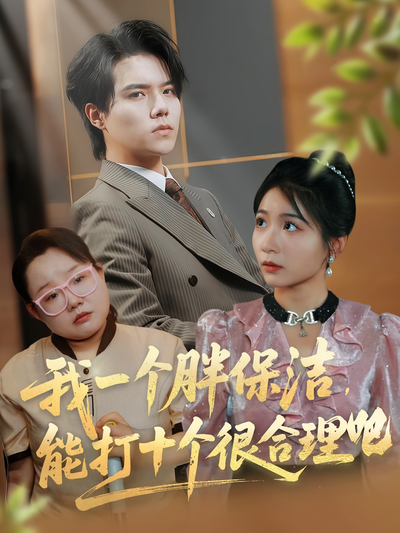 我一個胖保潔，能打十個很合理吧