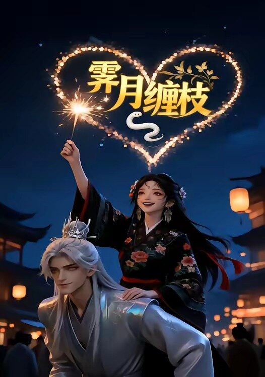 霽月纏枝