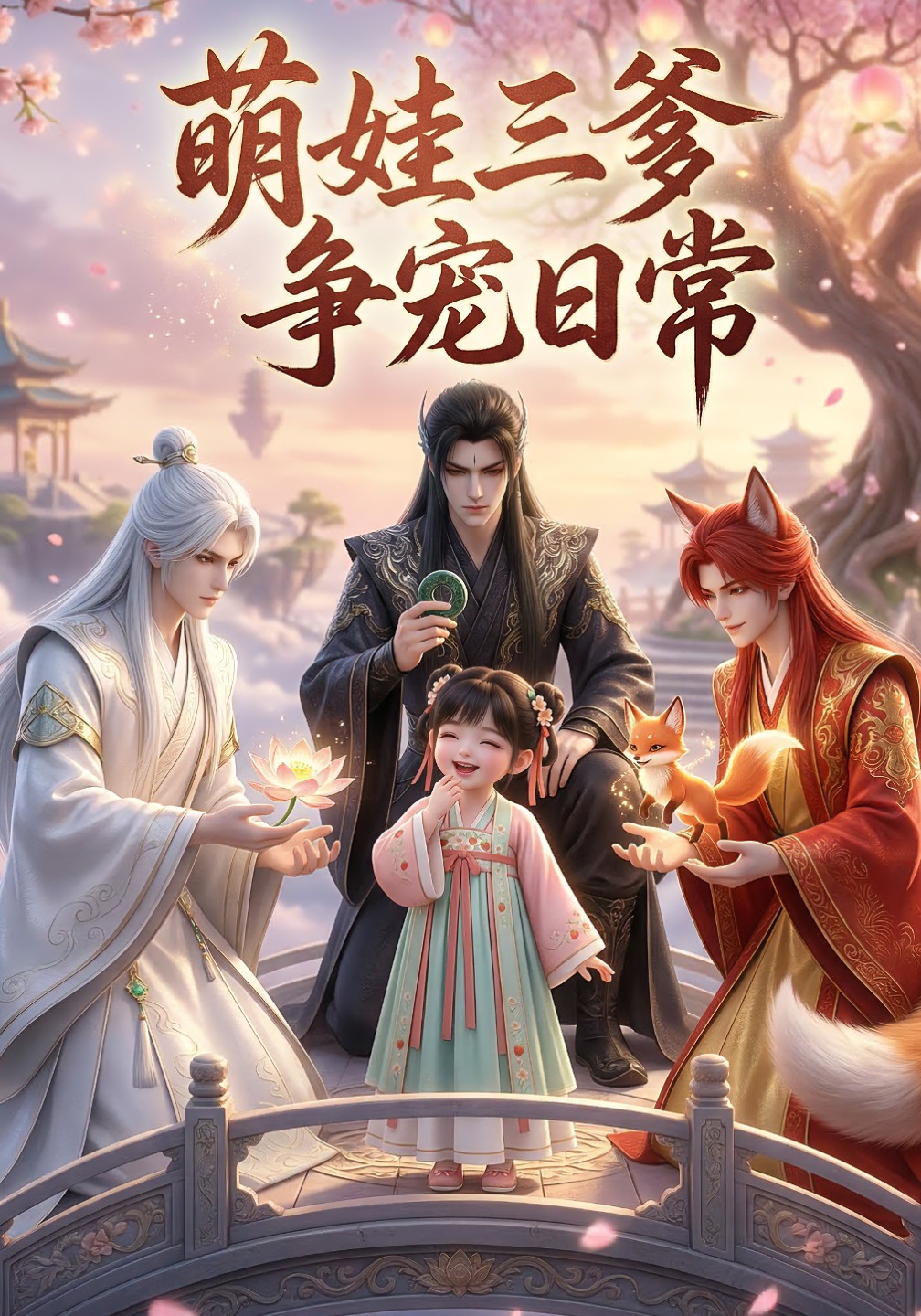 萌娃三爹爭寵日常封面圖