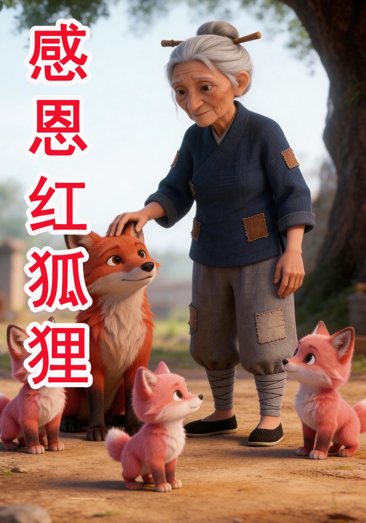 感恩紅狐狸封面圖