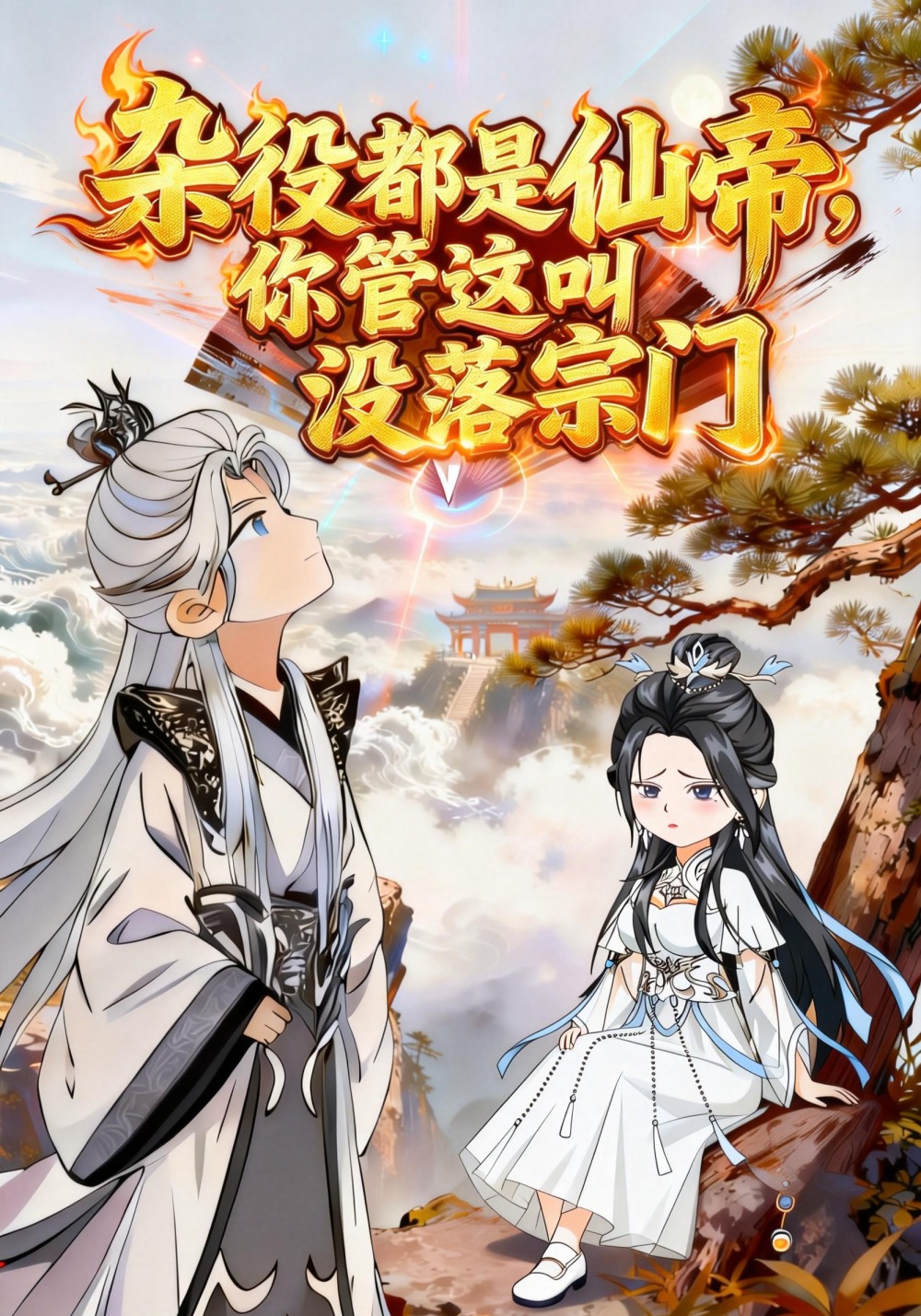 雜役都是仙帝，你管這叫沒落宗門封面圖