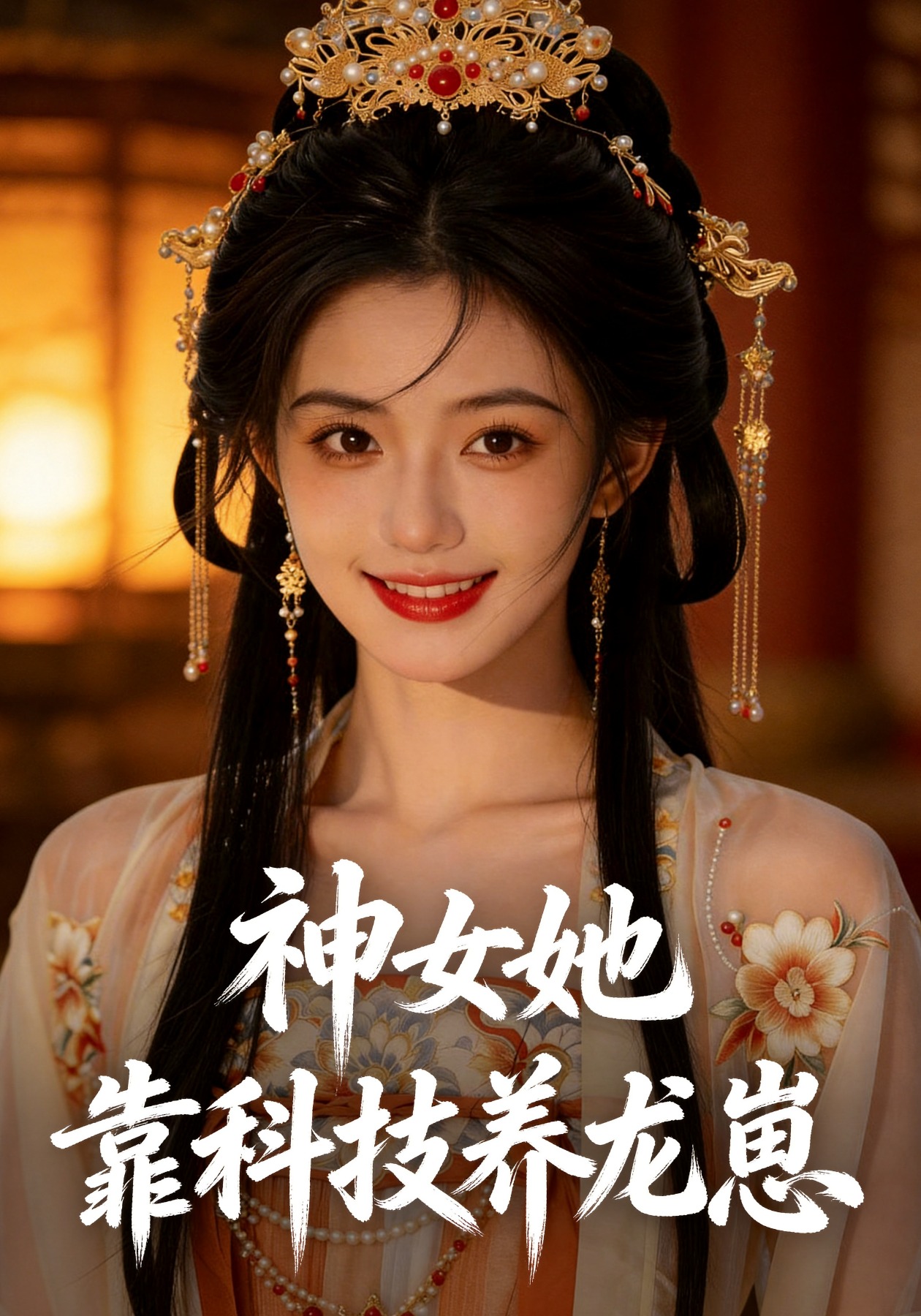 神女她靠科技養龍崽封面圖