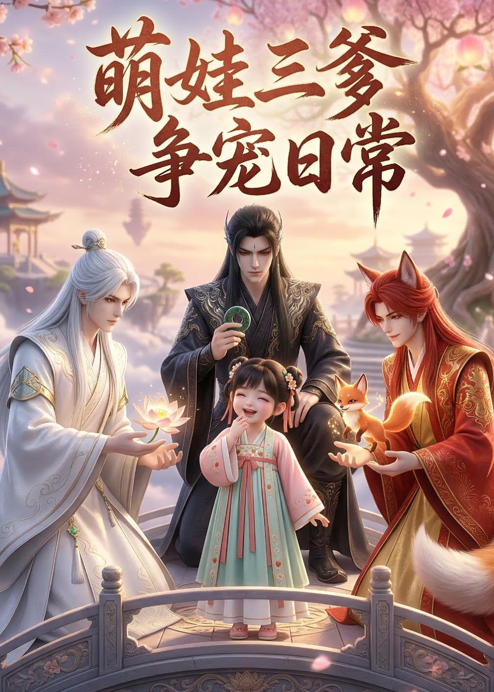 萌娃三爹爭寵日常