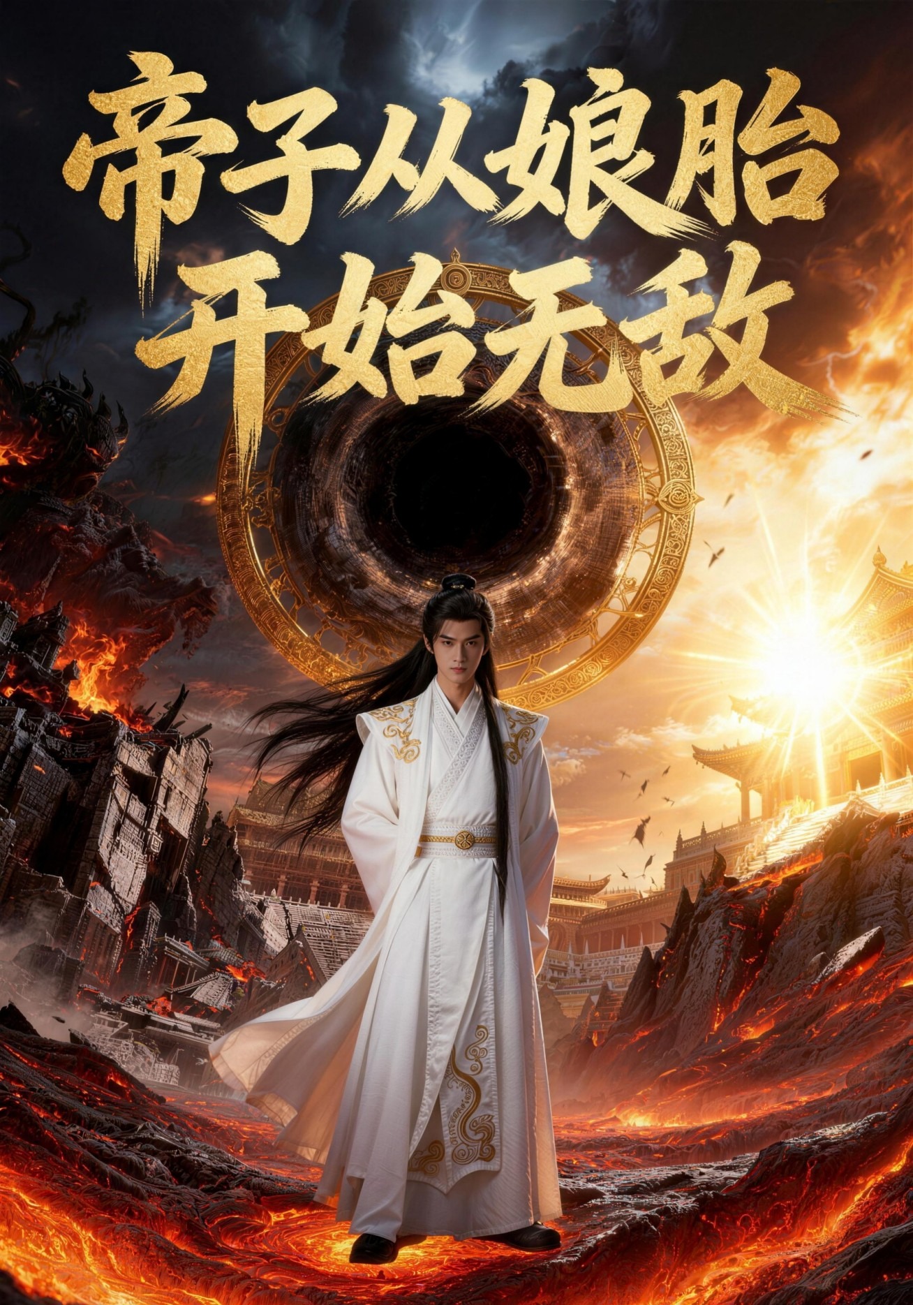 帝子從孃胎開始無敵封面圖