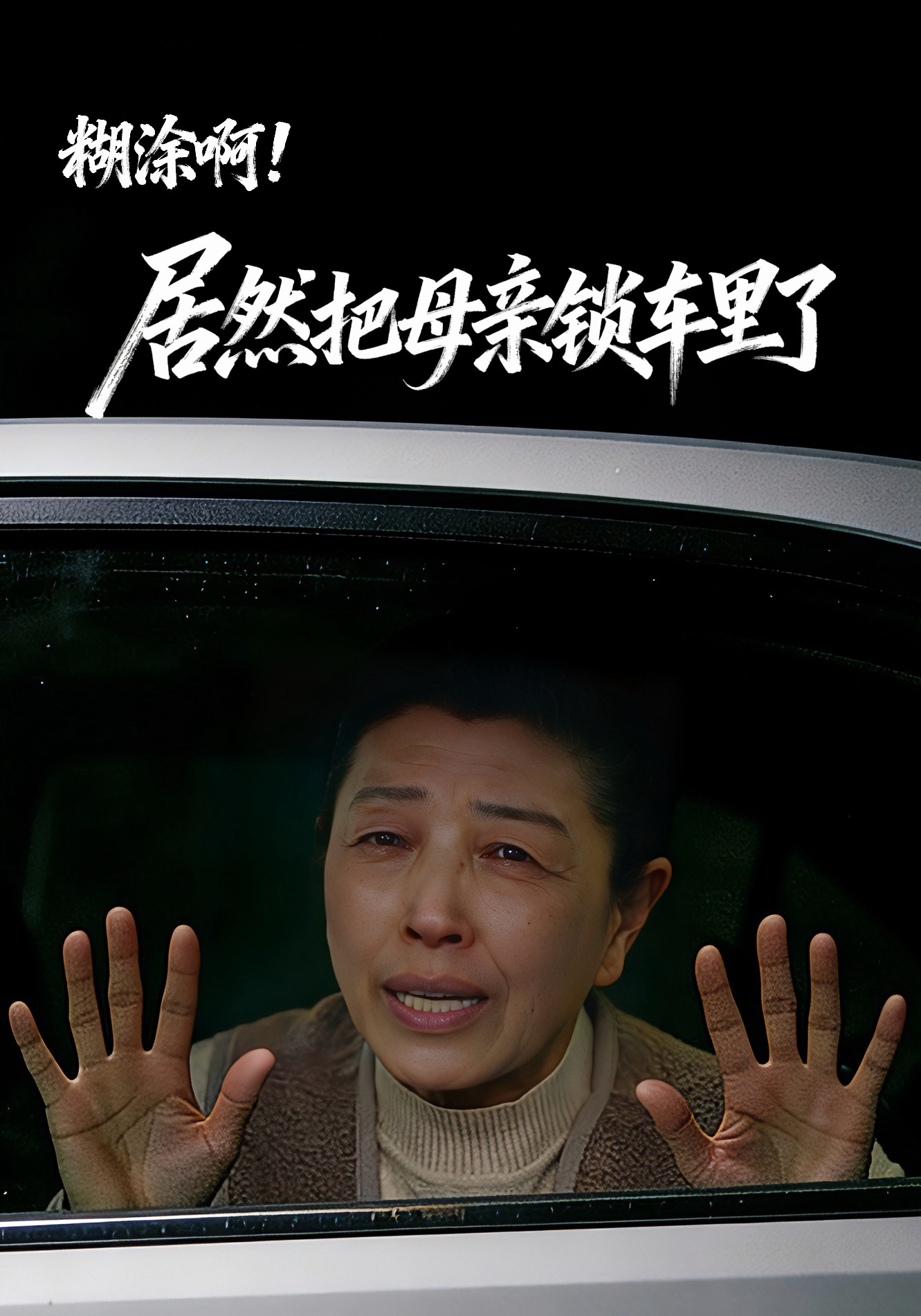 糊塗啊！居然把母親鎖車裡了封面圖