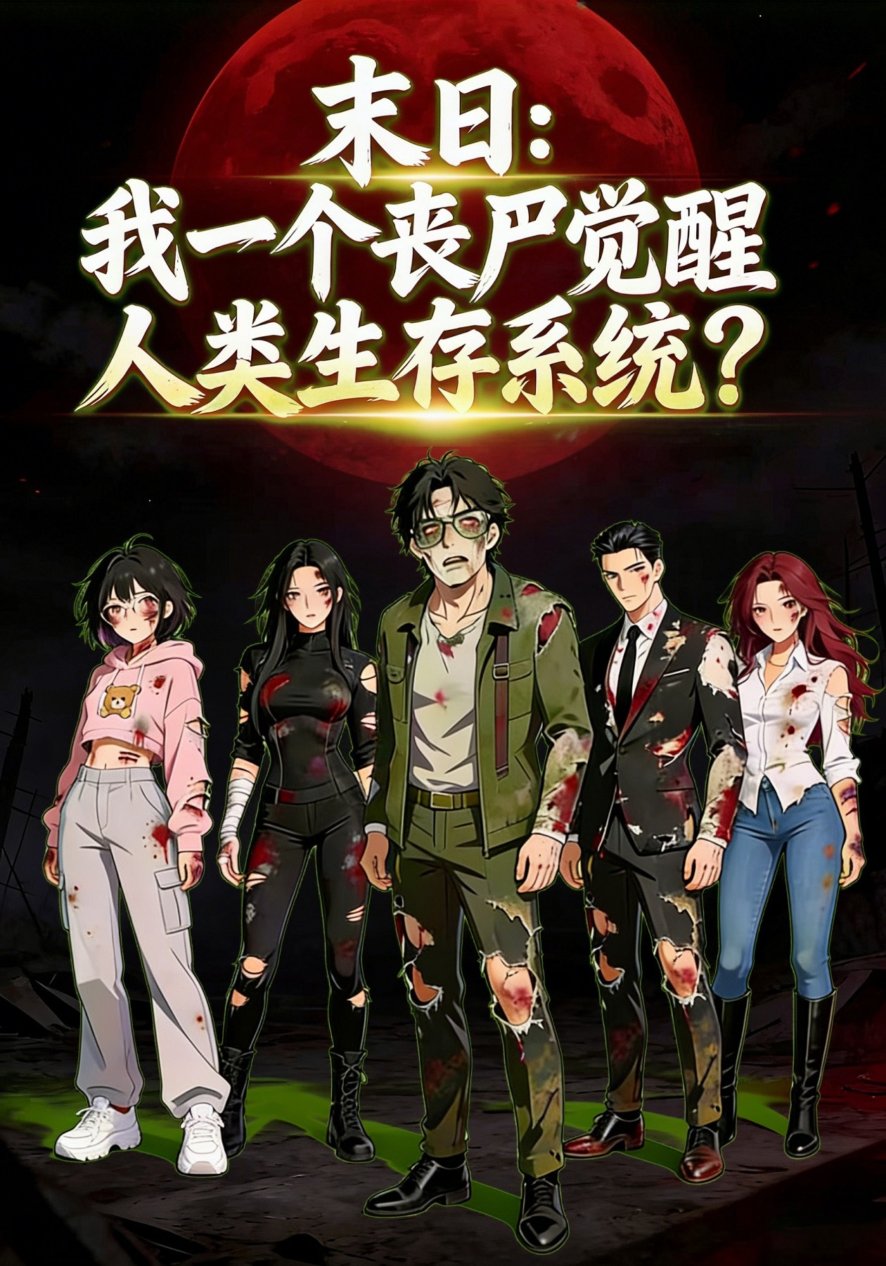末日：我一個喪屍覺醒人類生存系統封面圖