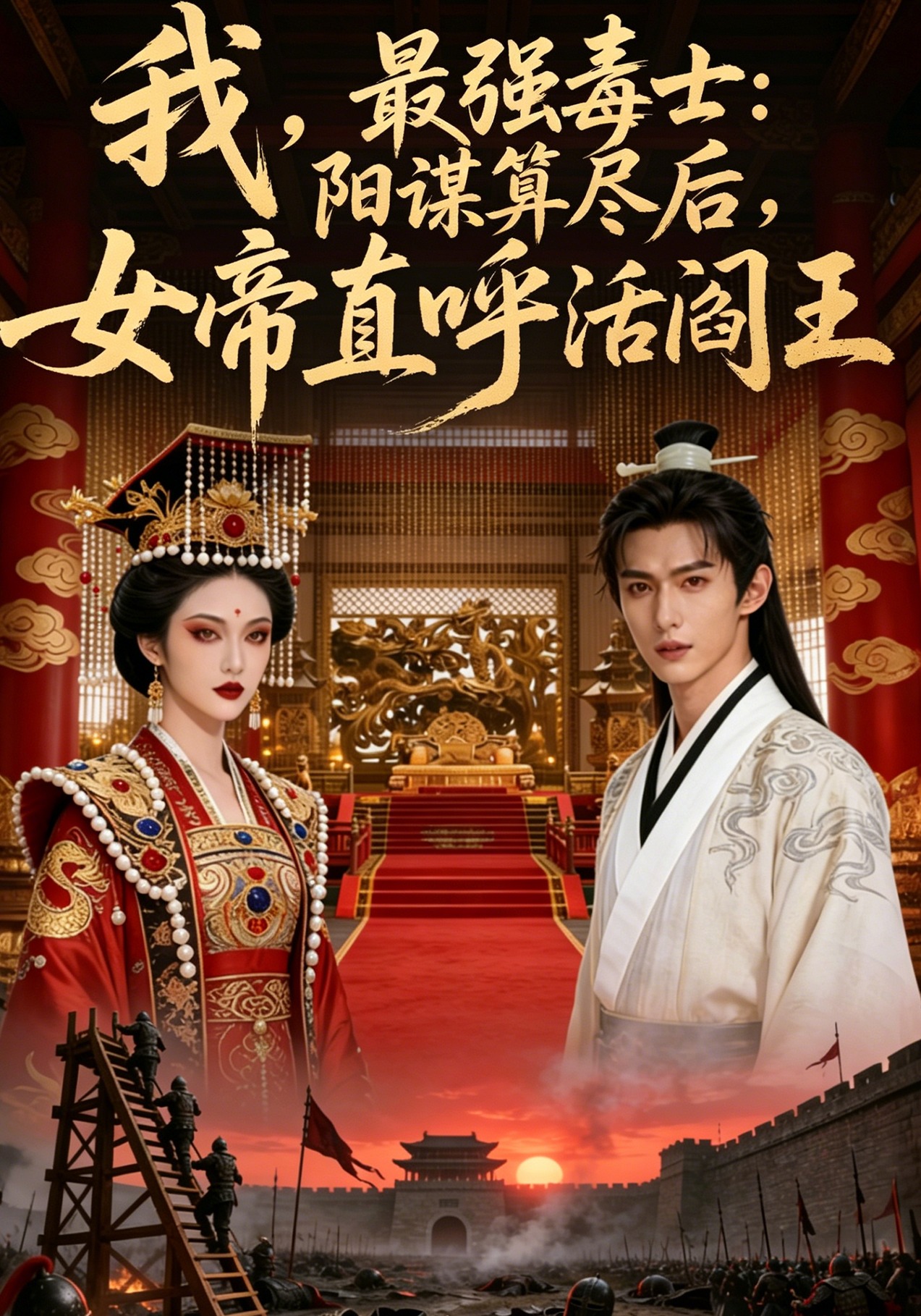 我，最強毒士：陽謀算盡後，女帝直呼活閻王封面圖