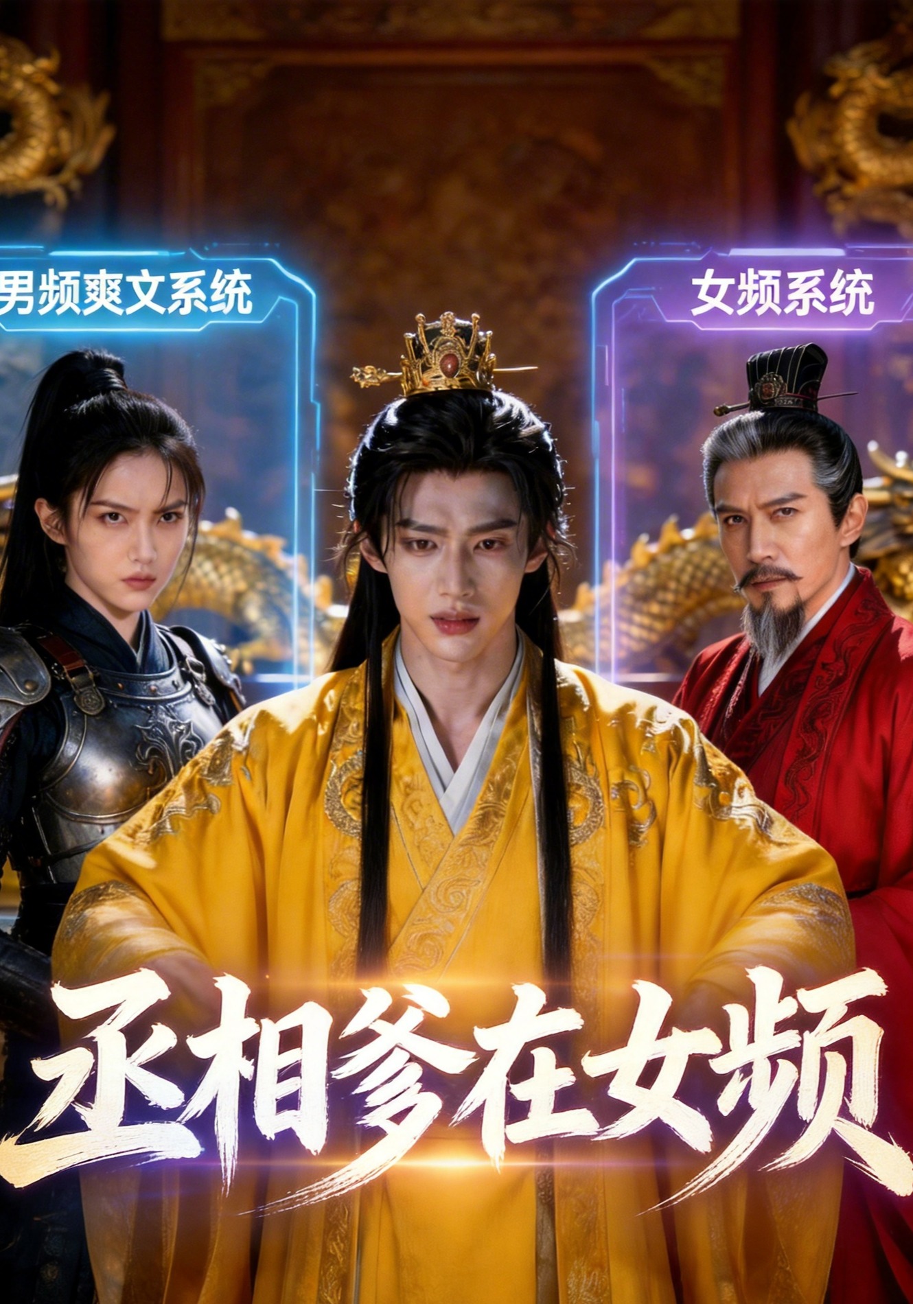 丞相爹在女頻封面圖
