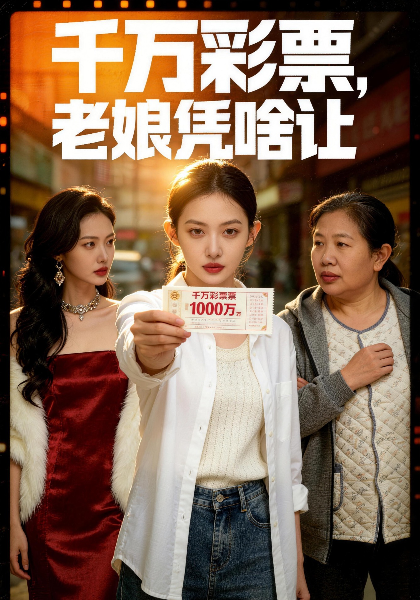 千萬彩票，老孃憑啥讓封面圖