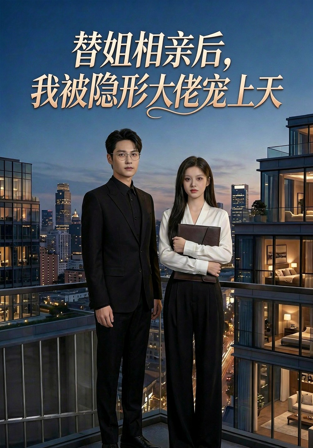 替姐相親後，我被隱形大佬寵上天封面圖