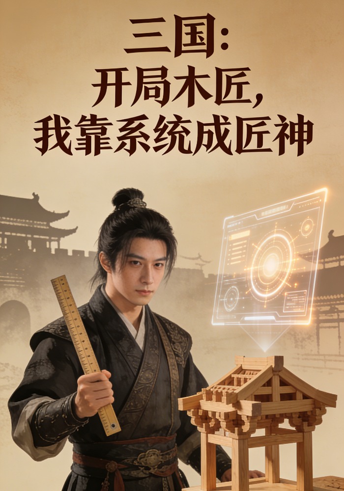 三國：開局木匠，我靠系統成匠神封面圖
