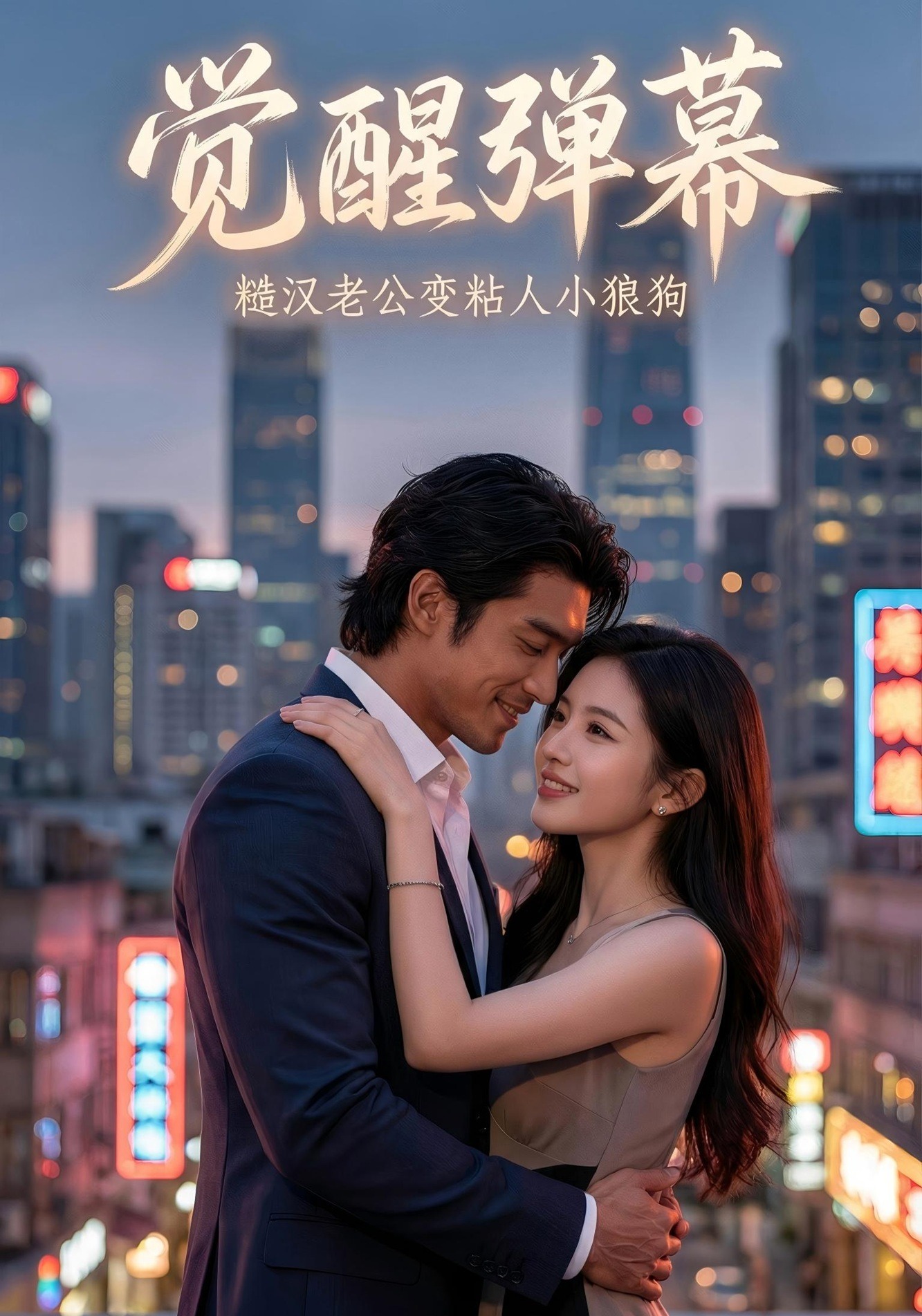 覺醒彈幕，糙漢老公變粘人小狼狗封面圖