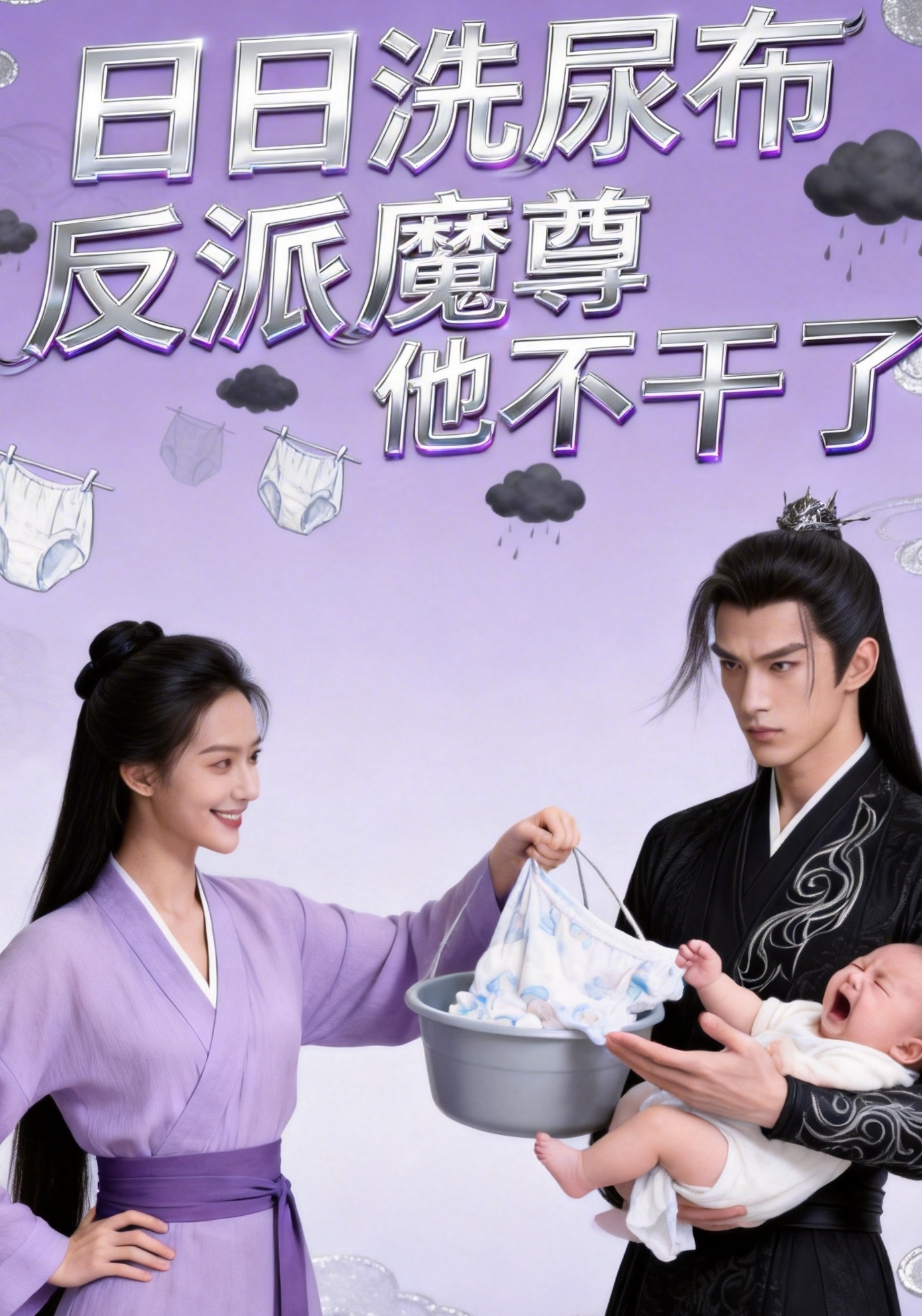 日日洗尿布反派魔尊他不幹了封面圖
