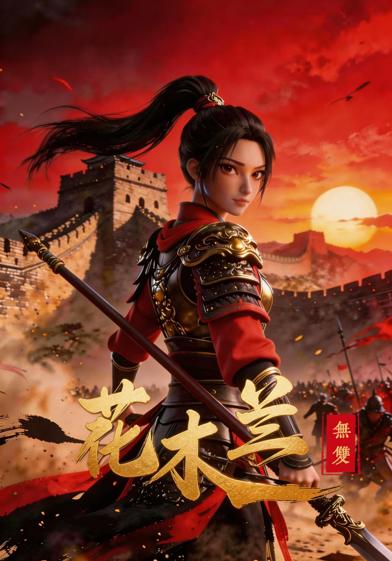 花木蘭：無雙封面圖