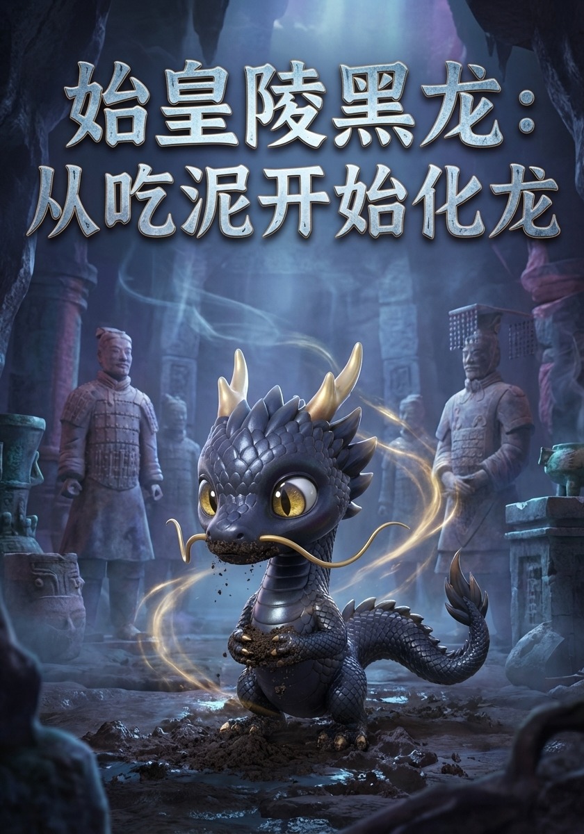 始皇陵黑龍：從吃泥開始化龍封面圖