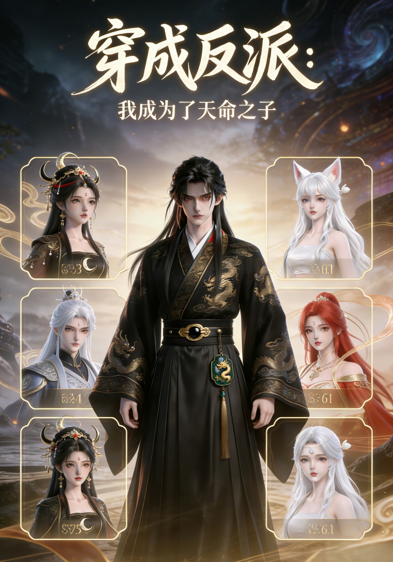 穿成反派：我成為了天命之子封面圖