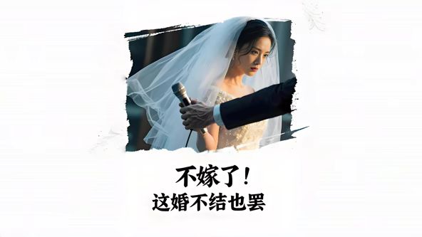 不嫁了，這婚不結也罷（AI短劇）
