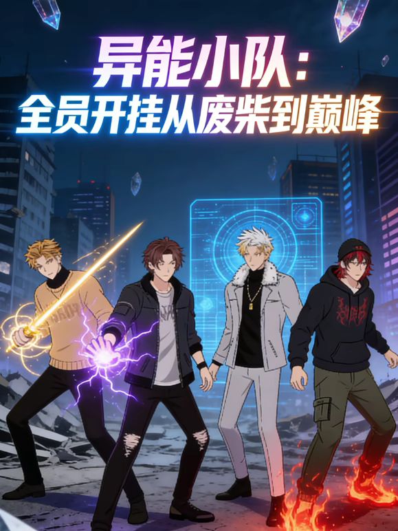 異能小隊，全員開掛從廢柴到巔峯動態漫畫